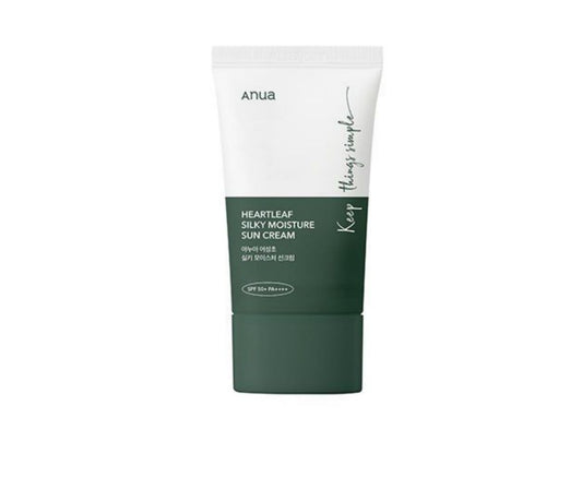 Anua Heartleaf Silky Moisture Sun Cream