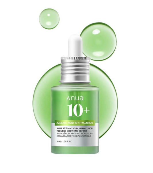 Anua Azeliac Acid 10 Hyaluronic Redness Soothing Serum